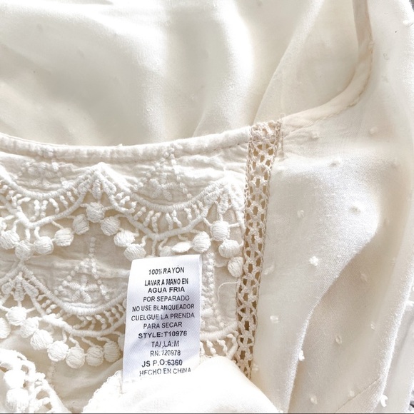 NWT Entro Ritual Boutique Blouse Size Medium - Picture 10 of 12